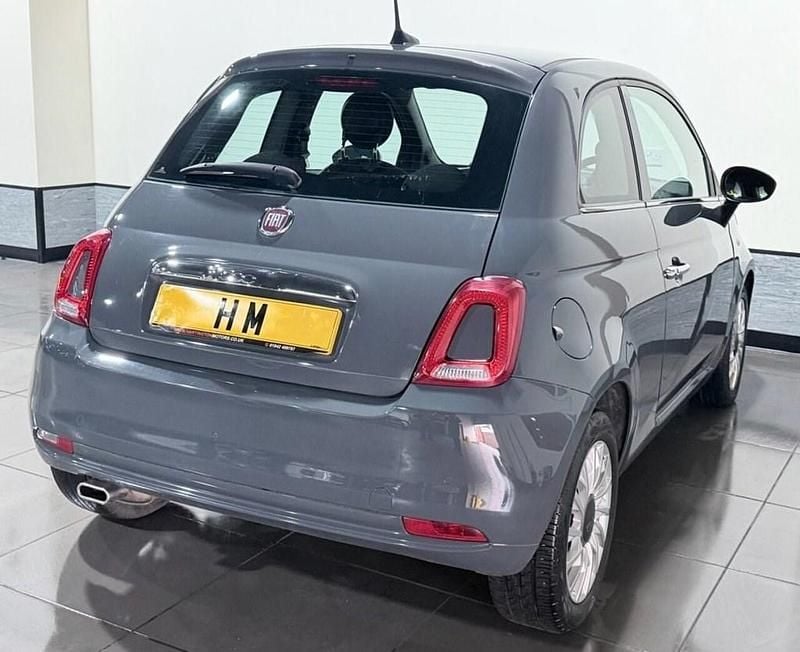 Used Fiat 500 Lounge 69 HP (50 kW) 2019 Grey Hatchback