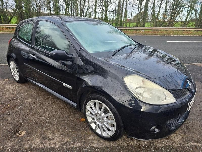 Used Renault Clio II 197 HP (144 kW) 2008 Black Hatchback