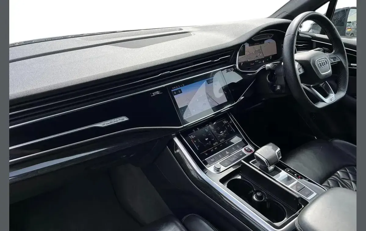 Used Audi SQ7 Black Edition 507 HP (372 kW) 2022 Blue SUV