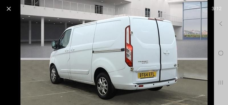 Used Ford Transit Custom Limited 125 HP (91 kW) 2014 White Van