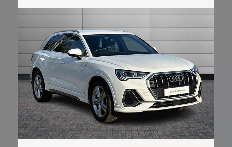 White Used 2022 Audi Q3 S-Line SUV | £26,990 (Super price) - Image 1/4