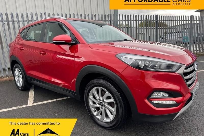 Red Used 2016 Hyundai Tucson SE SUV | £9,950 (Fair price) - Image 1/1