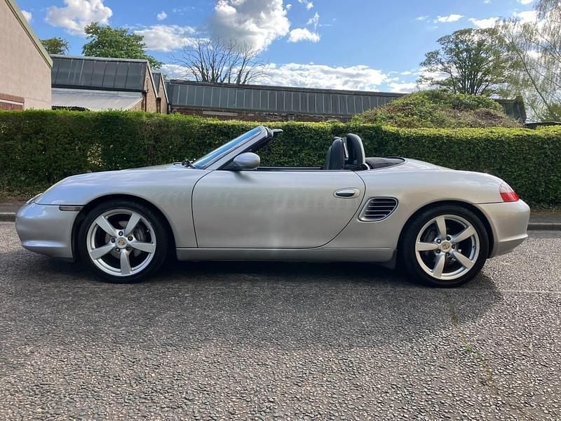 Used Porsche 986 Boxster 228 HP (167 kW) 2002 Silver Cabriolet