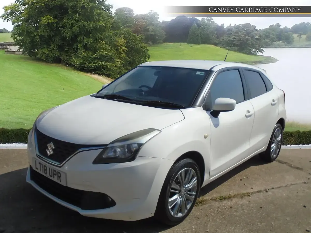 Used Suzuki Baleno SZ-T 111 HP (81 kW) 2018 White Hatchback