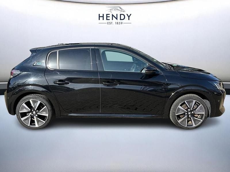 Used Peugeot e-208 GT 98 kW (134 HP) 2022 Black Hatchback