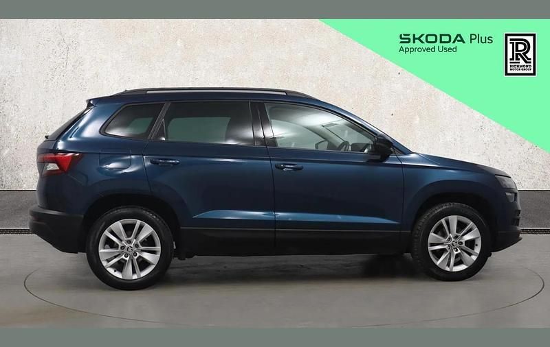 Used Skoda Karoq SE Technology 150 HP (110 kW) 2021 Blue SUV