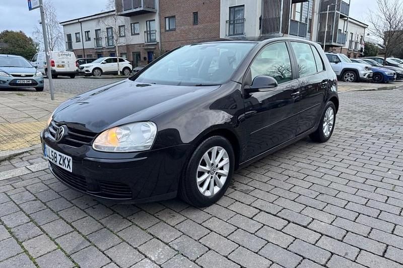 Used VW Golf VI Match 122 HP (89 kW) 2009 Black Hatchback