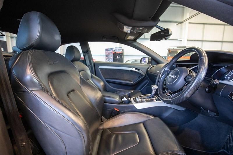 Used Audi A5 S-Line 190 HP (139 kW) 2015 Black Coupe