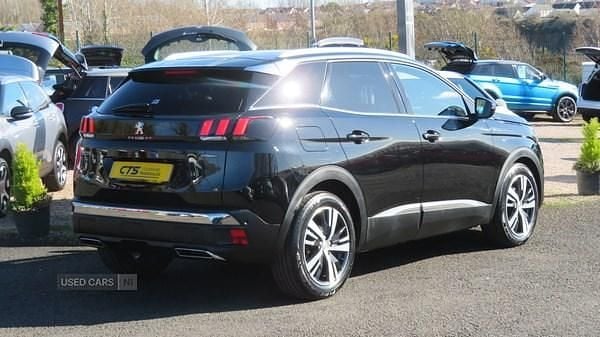 Used Peugeot 3008 GT-line 2017 Black SUV