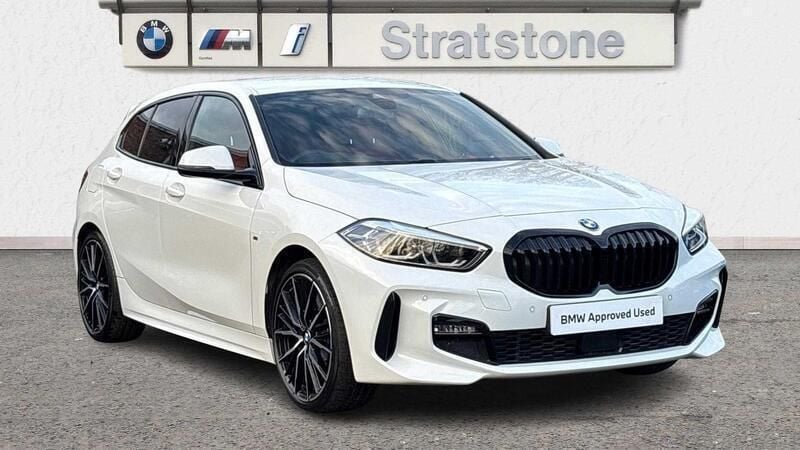 White Used 2021 BMW 118 M Sport Hatchback | £21,599 (Fair price) - Image 1/3