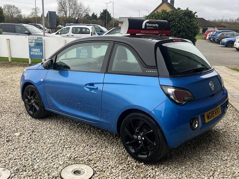 Used Vauxhall Adam 70 HP (51 kW) 2018 Blue Hatchback