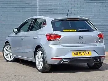 Used Seat Ibiza FR 95 HP (69 kW) 2021 Silver Hatchback