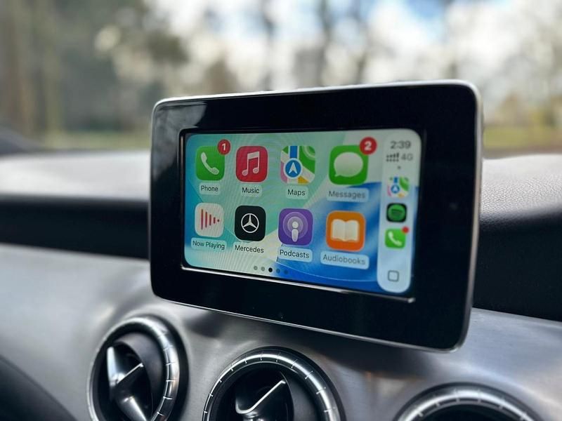 Used Mercedes CLA180 AMG line 122 HP (89 kW) 2017 Black Sedan