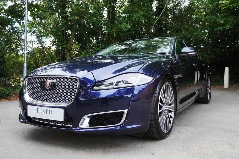 Blue Used 2017 Jaguar XJ S Sedan | £25,400 (Fair price) - Image 1/4