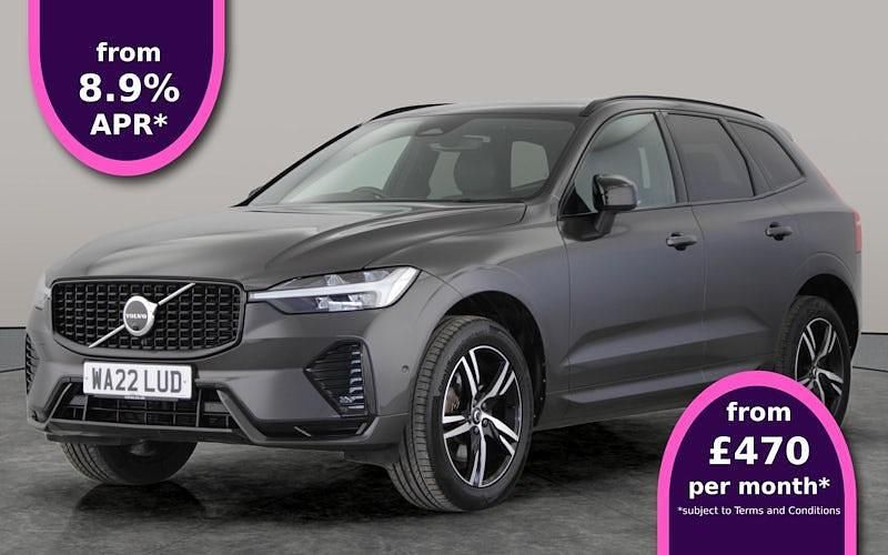 Grey Used 2022 Volvo XC60 R-Design SUV | £29,607 (Good price) - Image 1/3
