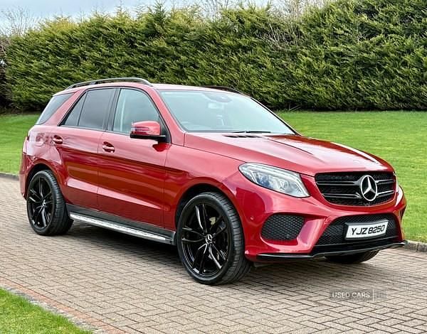 Used Mercedes GLE250 AMG line 2016 Red Estate
