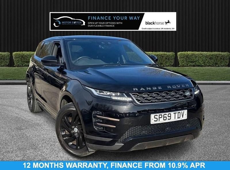 Used Land Rover Range Rover evoque R-Dynamic 150 HP (110 kW) 2019 Black SUV