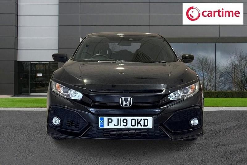 Used Honda Civic SR 126 HP (92 kW) 2019 Black Hatchback