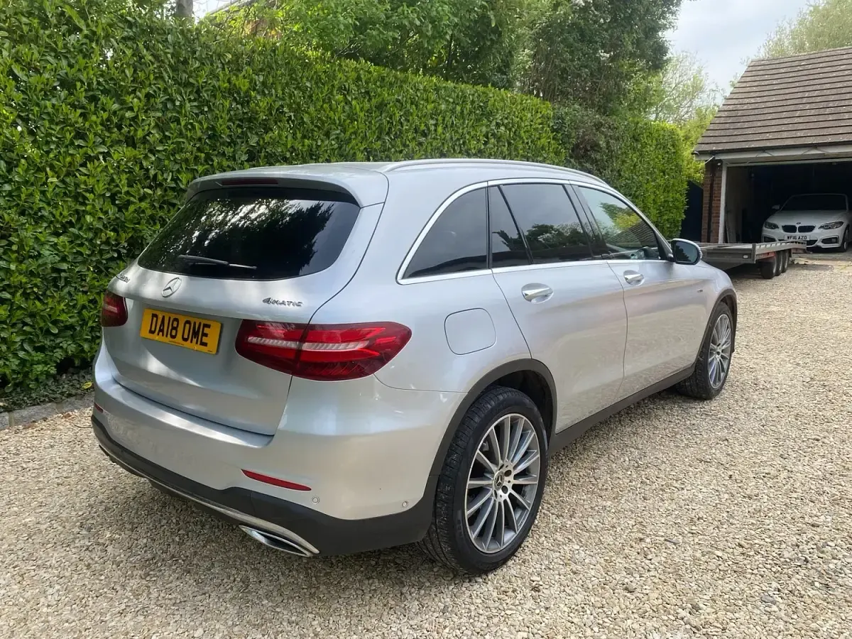Used Mercedes GLC220 AMG Line Premium 2018 Silver Estate