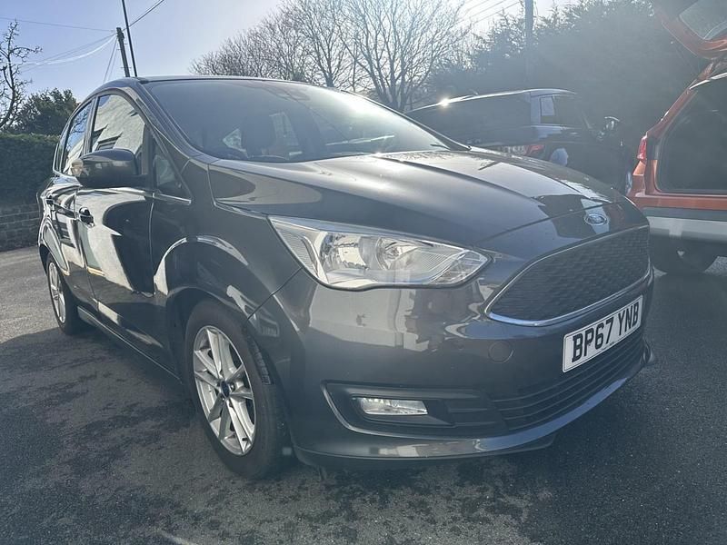 Used Ford C-MAX Zetec 125 HP (91 kW) 2018 Grey MPV