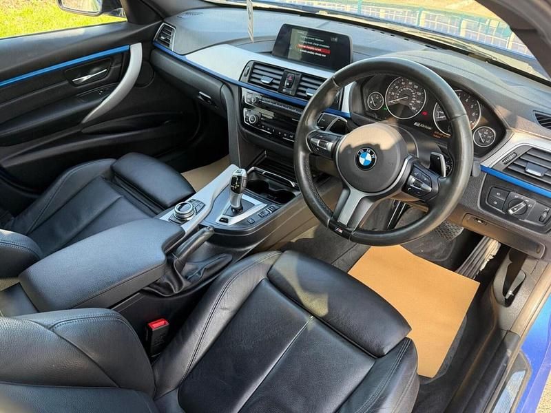 Used BMW 330e M Sport 2017 Blue Sedan
