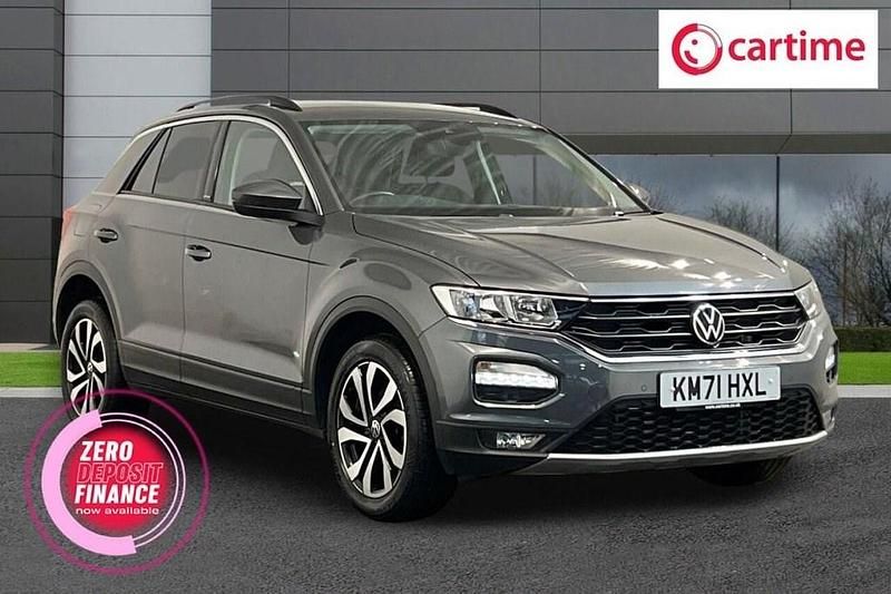 Used VW T-Roc Active 110 HP (80 kW) 2021 Grey SUV