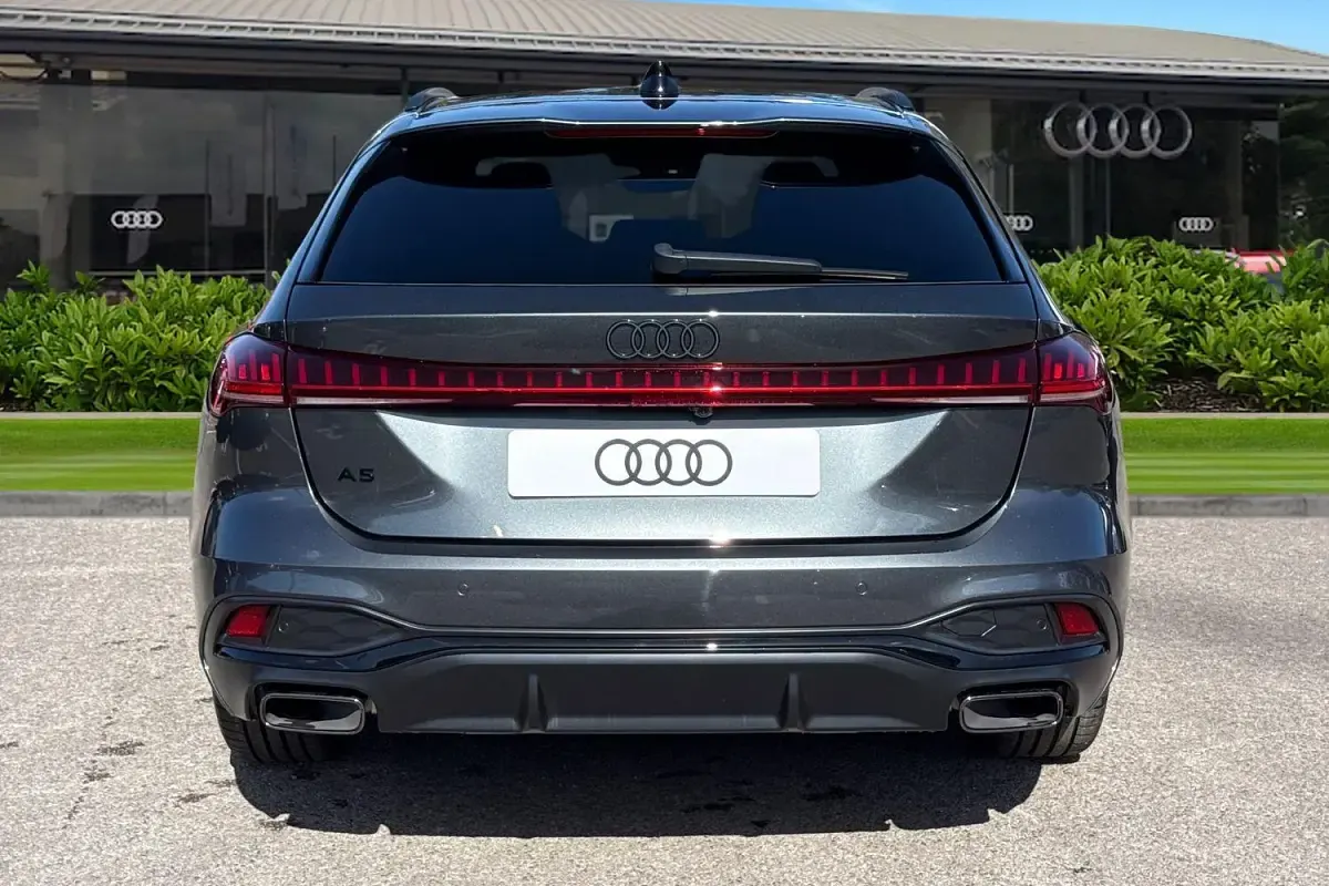 New Audi A5 Black Edition 2026 Grey Estate