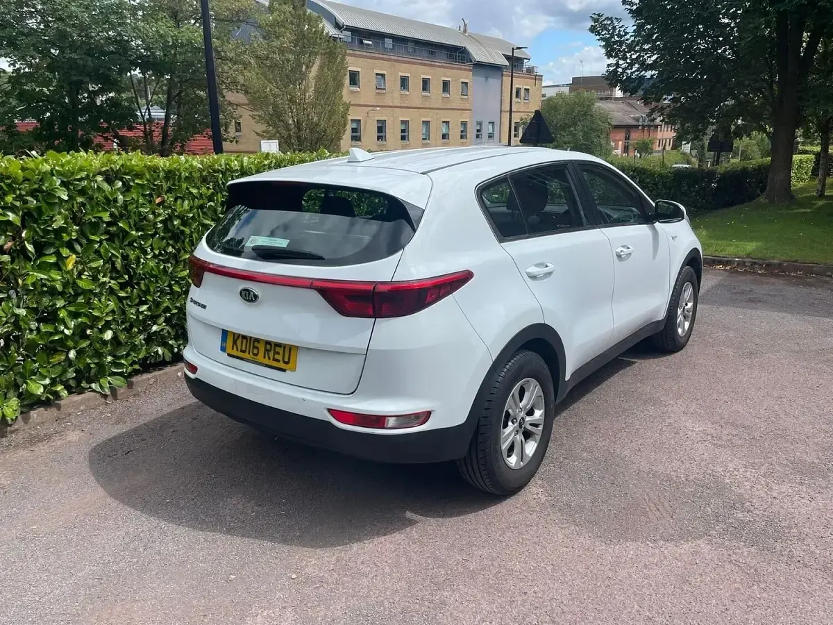 Used Kia Sportage 130 HP (95 kW) 2016 White SUV