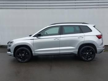 Used Skoda Karoq SportLine 150 HP (110 kW) 2024 Silver SUV