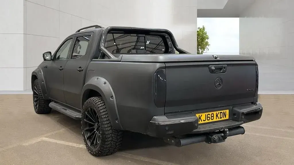 Used Mercedes X350 2019 Blue Pickup
