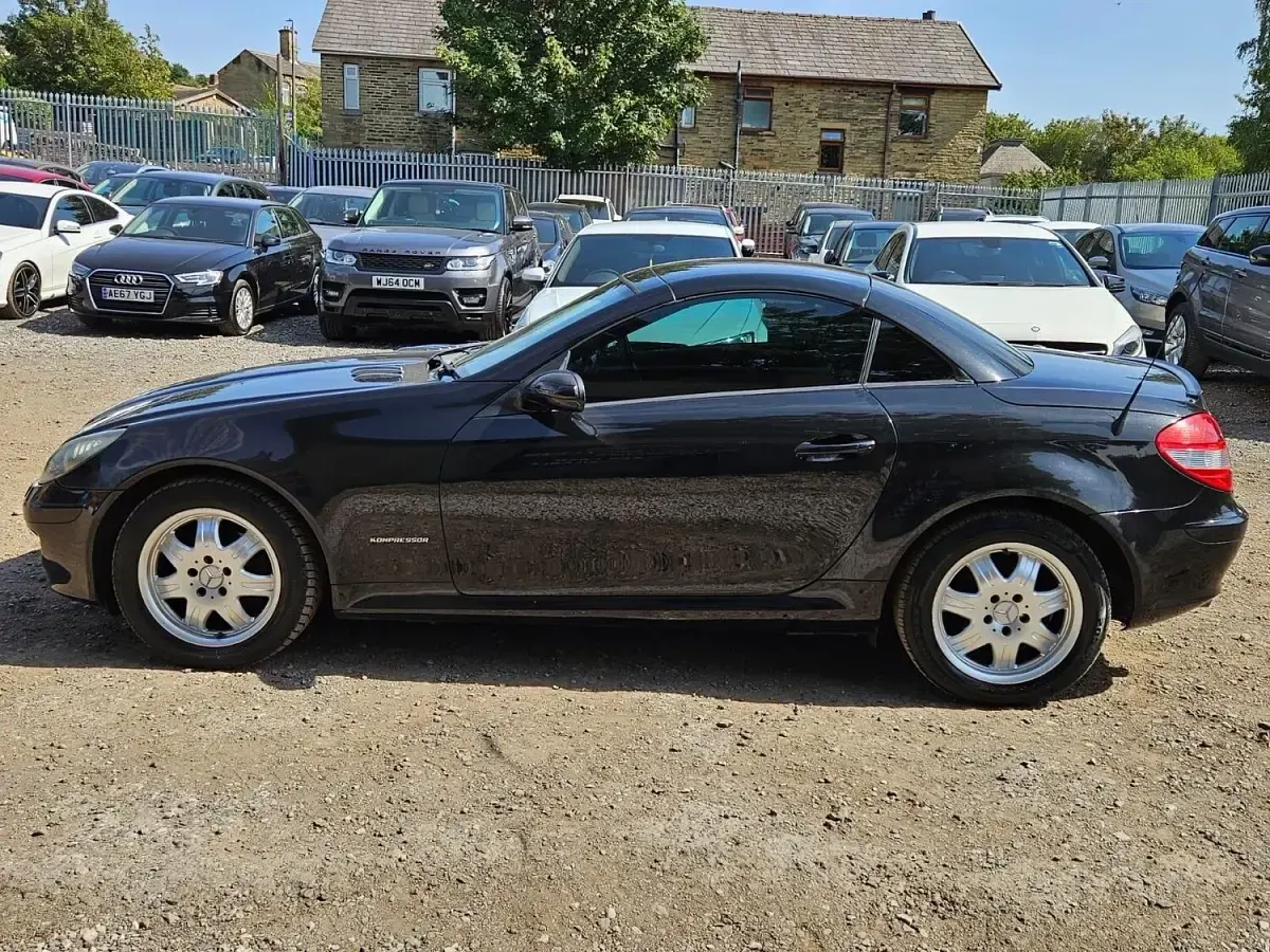 Used Mercedes SLK200 2005 Black Cabriolet