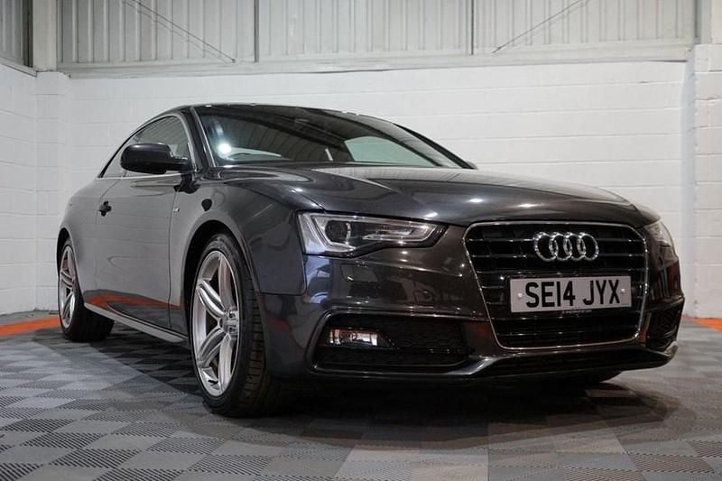 Grey Used 2014 Audi A5 S-Line Coupe | £6,999 (Good price) - Image 1/1