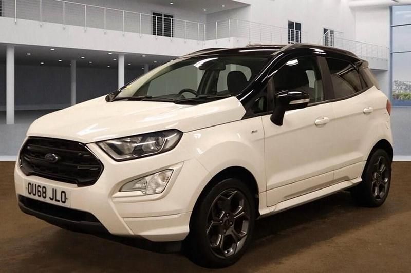 Used Ford Ecosport ST-Line 125 HP (91 kW) 2018 White SUV