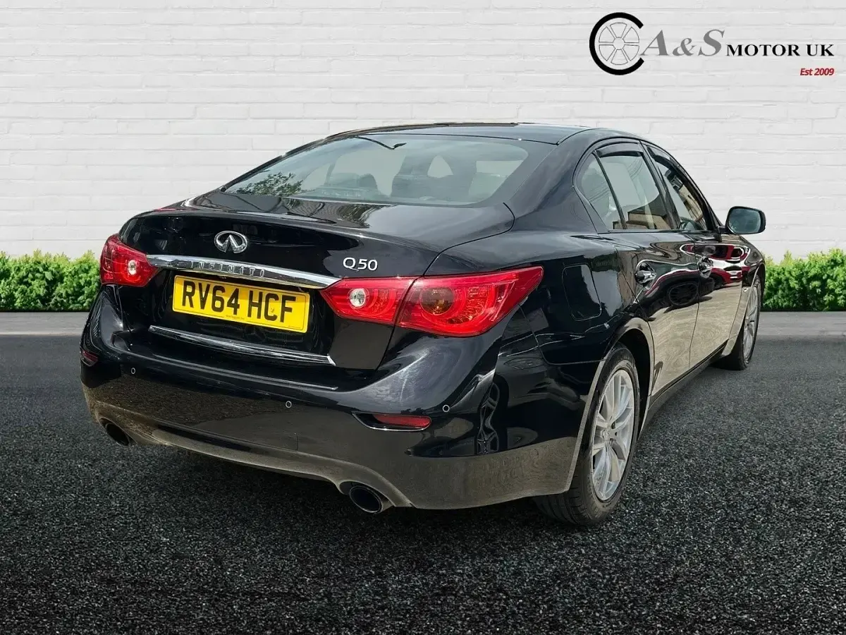 Used Infiniti Q50 Premium 168 HP (123 kW) 2014 Black Sedan