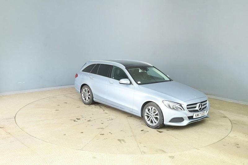 Used Mercedes C200 Premium 2017 Silver Estate