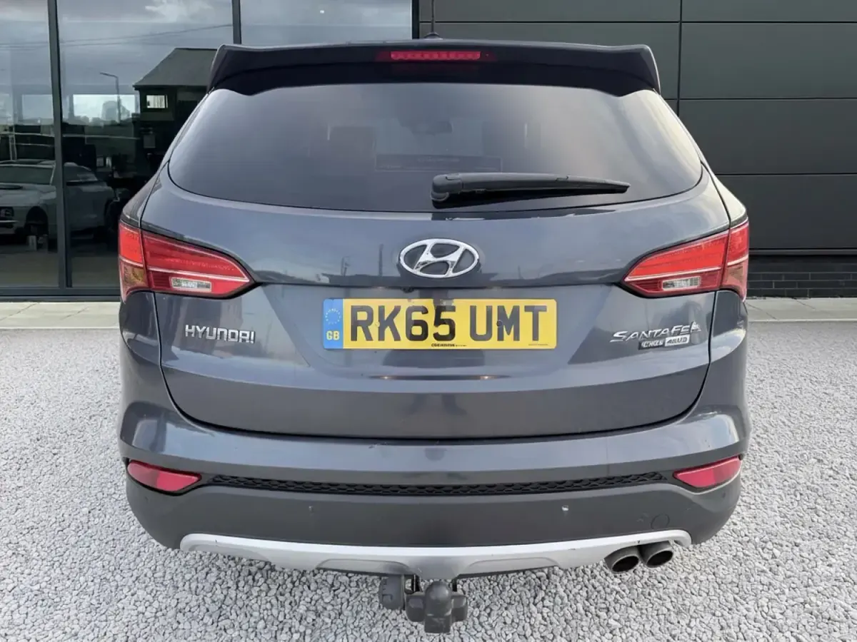 Used Hyundai Santa Fe Premium SE 200 HP (147 kW) 2015 Blue SUV