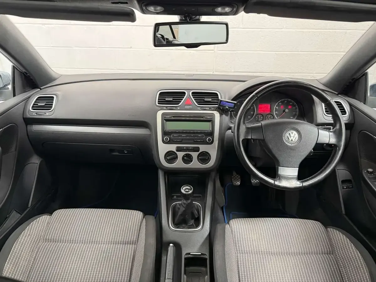 Used VW Eos SE 2009 Blue Cabriolet