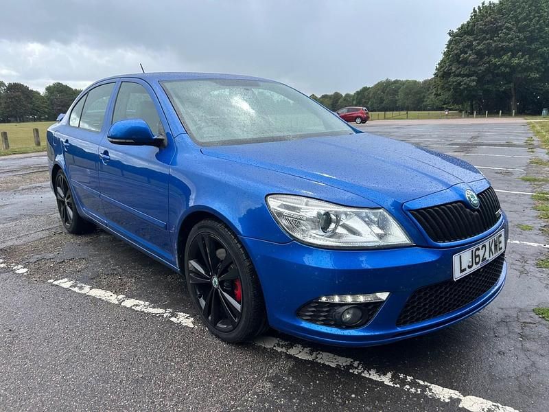 Blue Used 2012 Skoda Octavia vRS Hatchback | £4,995 (Fair price) - Image 1/4