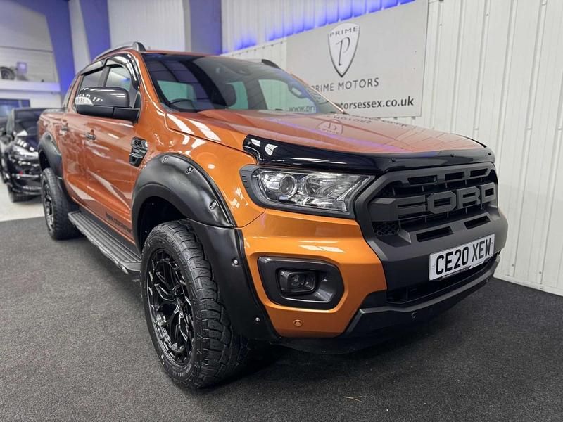Used Ford Ranger Wildtrack 2020 Orange Pickup