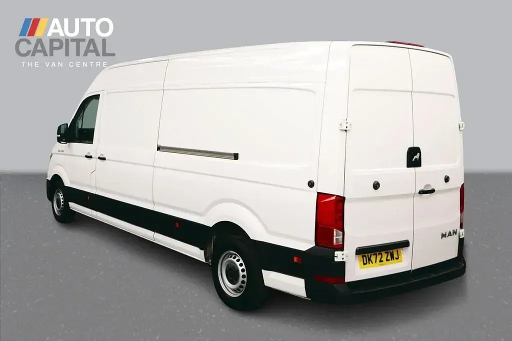 Used MAN TGE 140 HP (102 kW) 2022 White Van