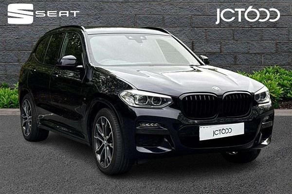 Black Used 2019 BMW X3 M Sport SUV | £25,882 (Fair price) - Image 1/4
