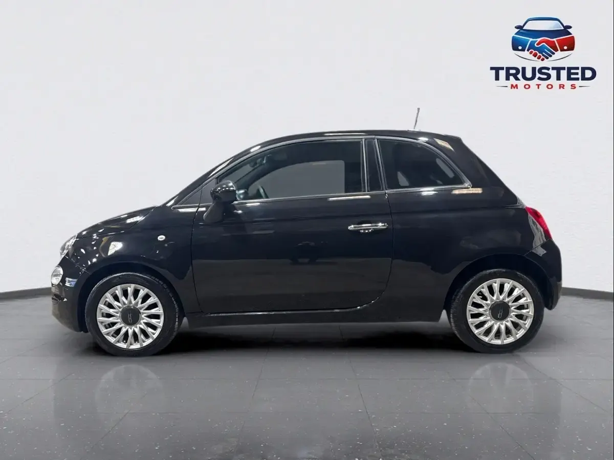 Used Fiat 500 Lounge 69 HP (50 kW) 2019 Black Hatchback