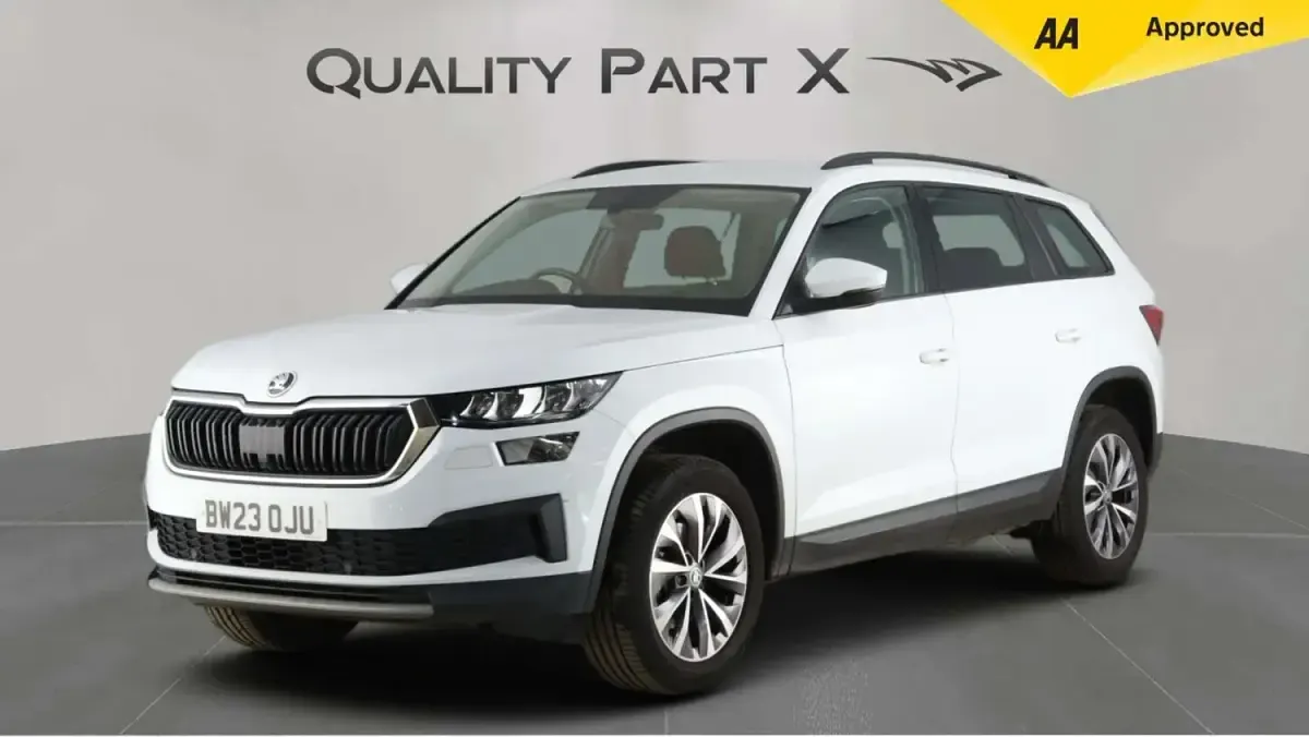 Used Skoda Kodiaq SE Drive 150 HP (110 kW) 2023 White SUV