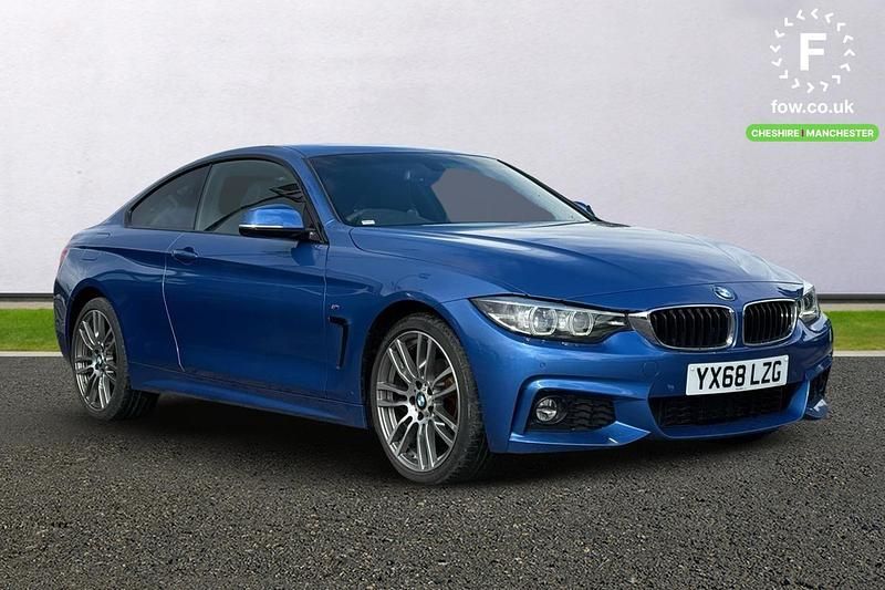 Blue Used 2018 BMW 420 M Sport Coupe | £16,099 (Fair price) - Image 1/4