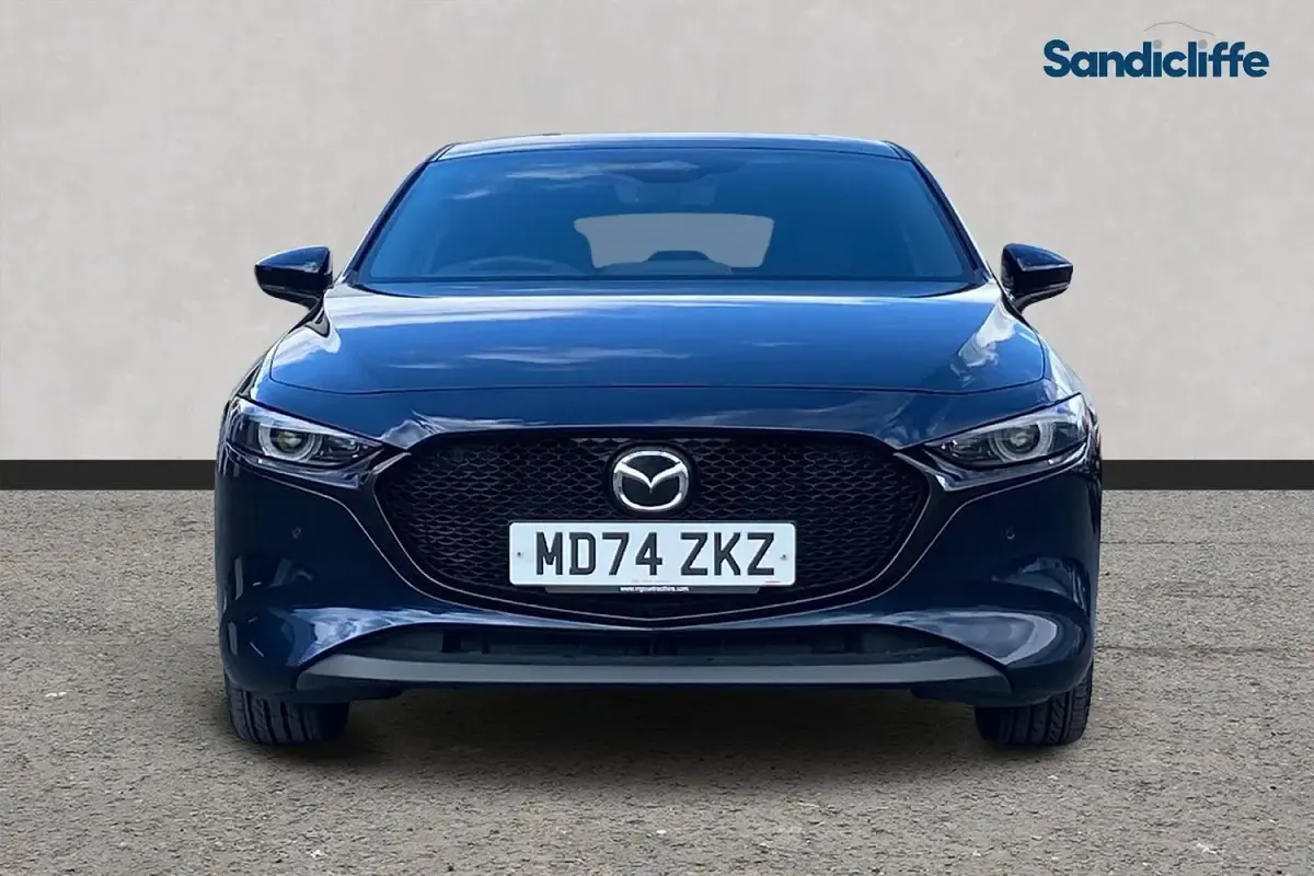 Used Mazda 3 Exclusive-Line 140 HP (102 kW) 2025 Blue Hatchback