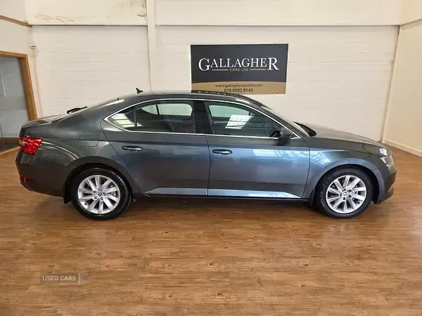 Used Skoda Superb SE 190 HP (139 kW) 2017 Grey Hatchback