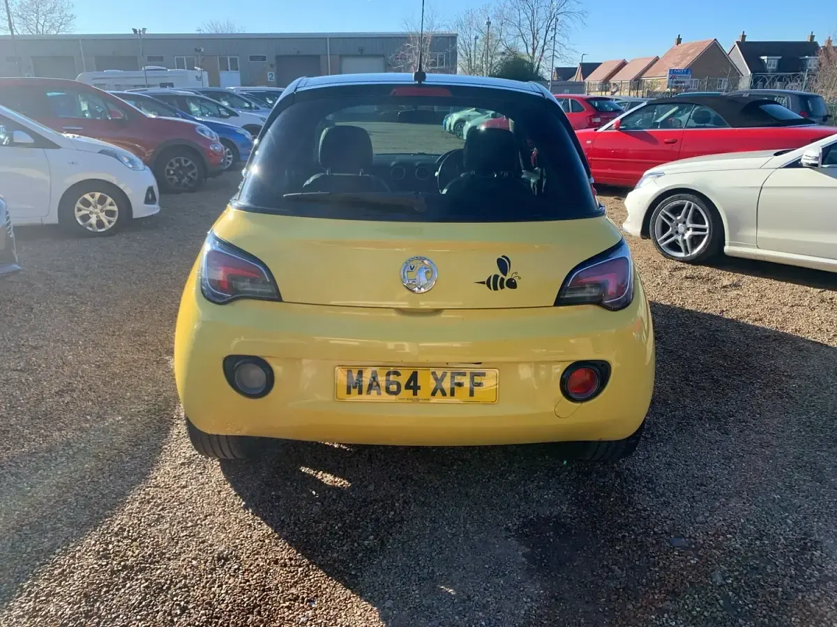 Used Vauxhall Adam Slam 100 HP (73 kW) 2014 Yellow Hatchback