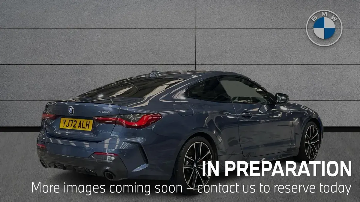 Used BMW 420 M Sport 181 HP (133 kW) 2023 Blue Coupe