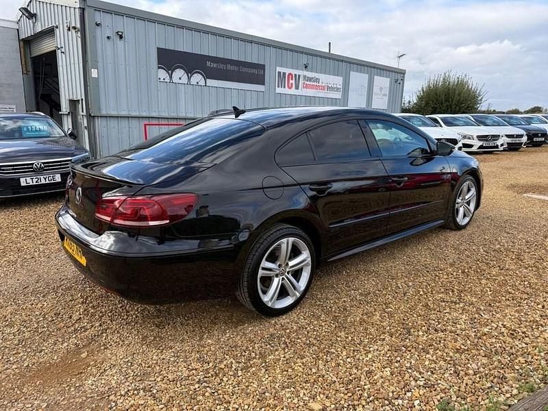 Used VW CC R-line 184 HP (135 kW) 2015 Black Sedan