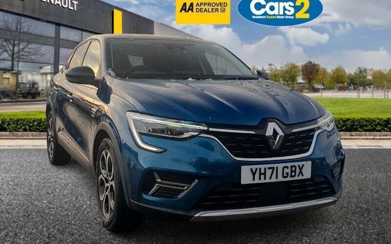 Blue Used 2021 Renault Arkana Version S SUV | £16,413 (Fair price) - Image 1/4